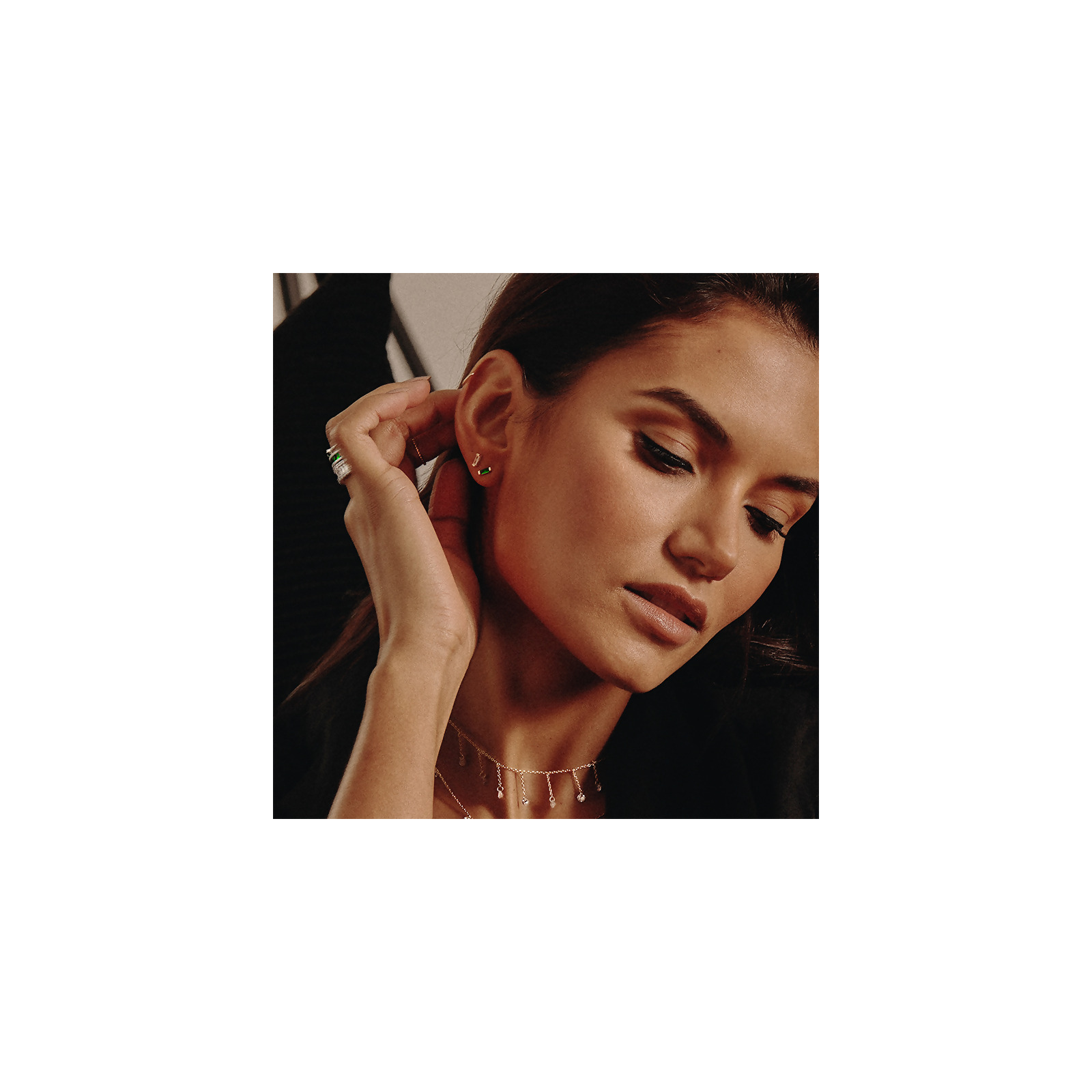 ISABELLA - Baguette Mini Studs