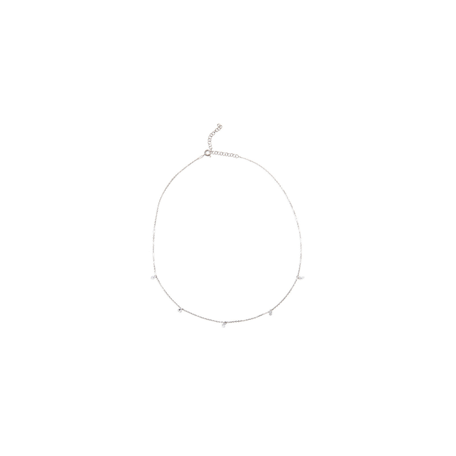 DESI - Pierced Round Cut Necklace