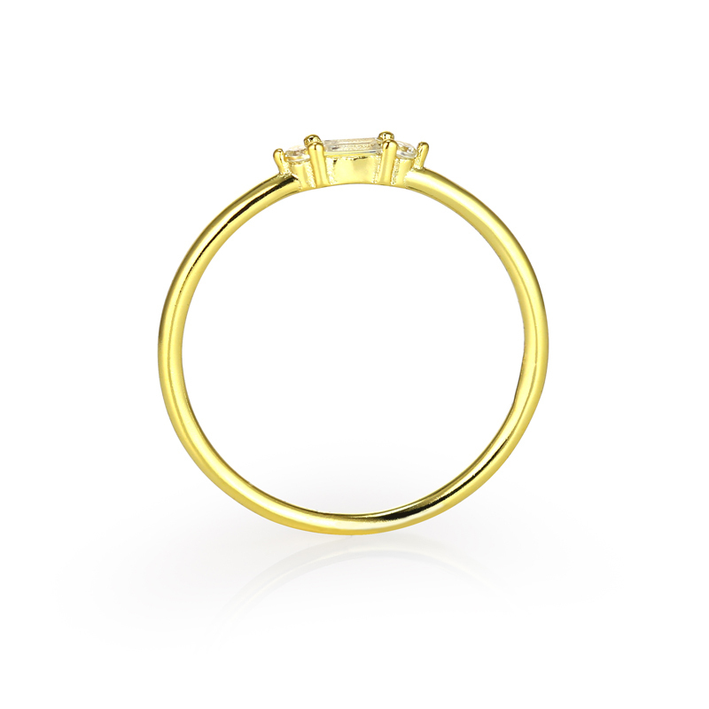 BELLA - Dainty Baguette Ring (FINAL SALE)