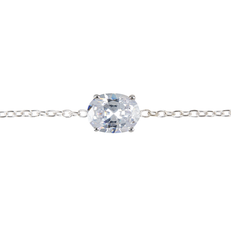 SABRINA - Floating Oval Cut Bracelet (FINAL SALE)