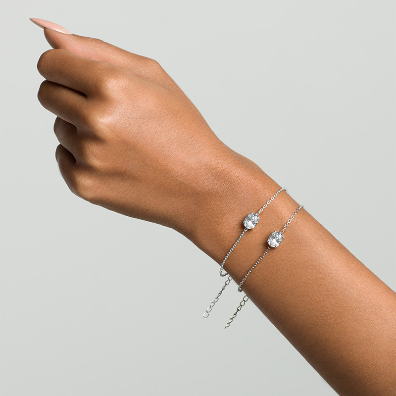 SABRINA - Floating Oval Cut Bracelet (FINAL SALE)