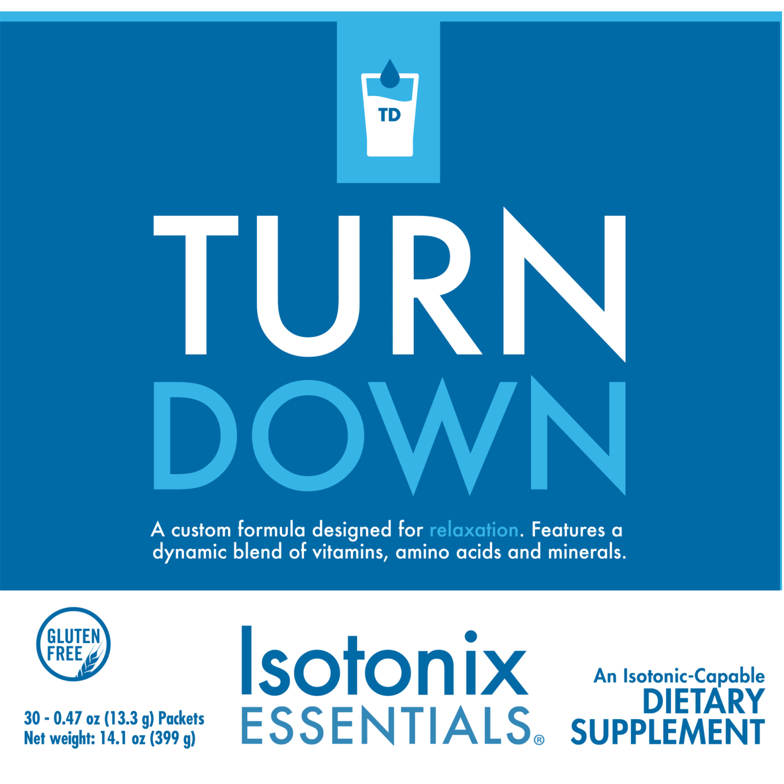 Isotonix Essentials® Turn Down