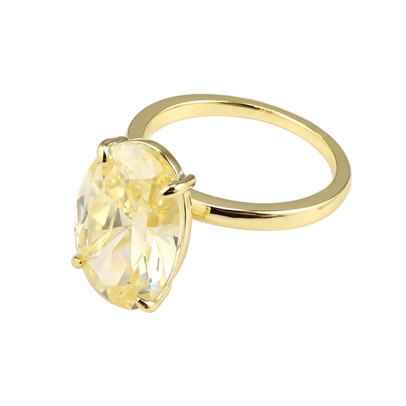 SIMONE – Yellow Diamond Simulant Ring