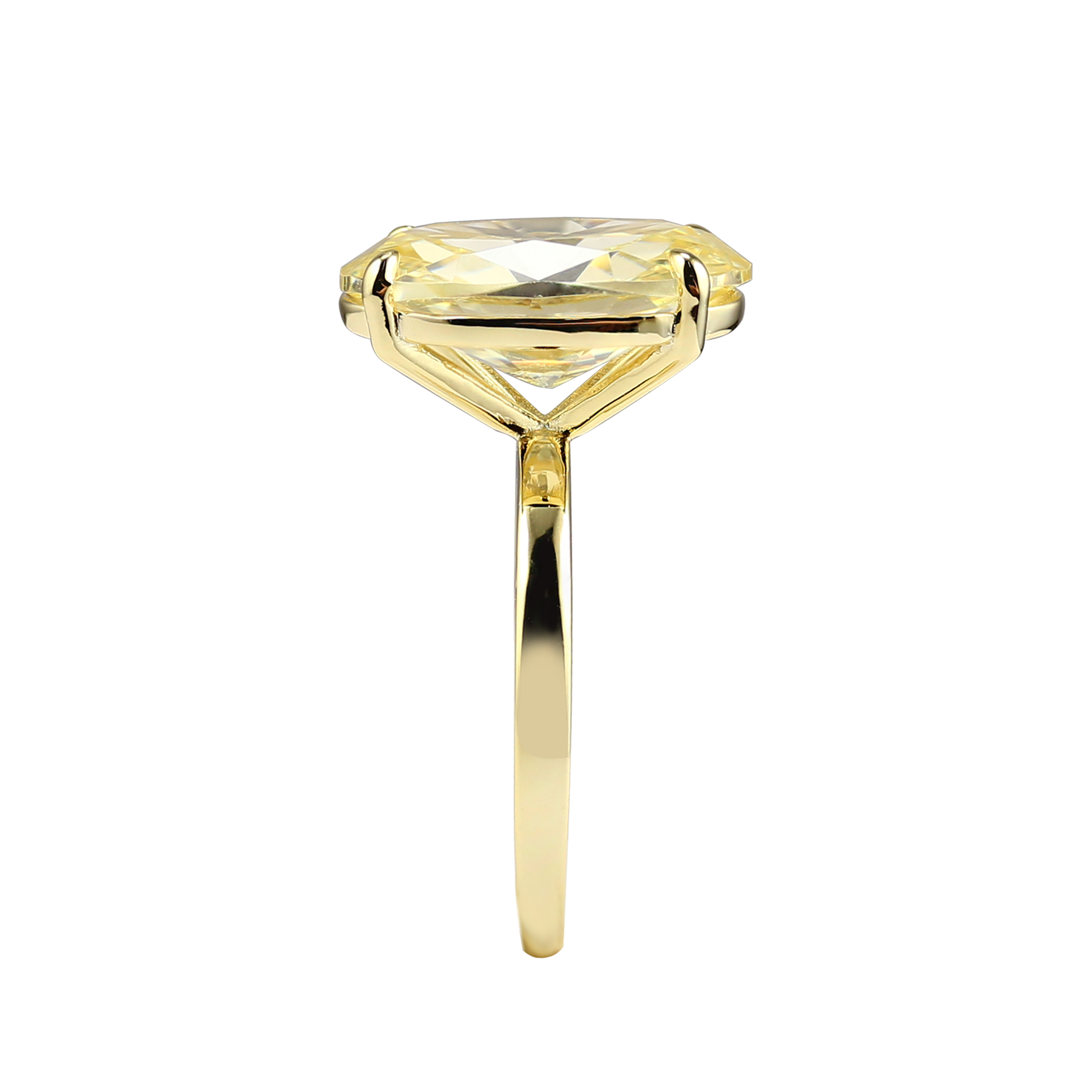 SIMONE – Yellow Diamond Simulant Ring