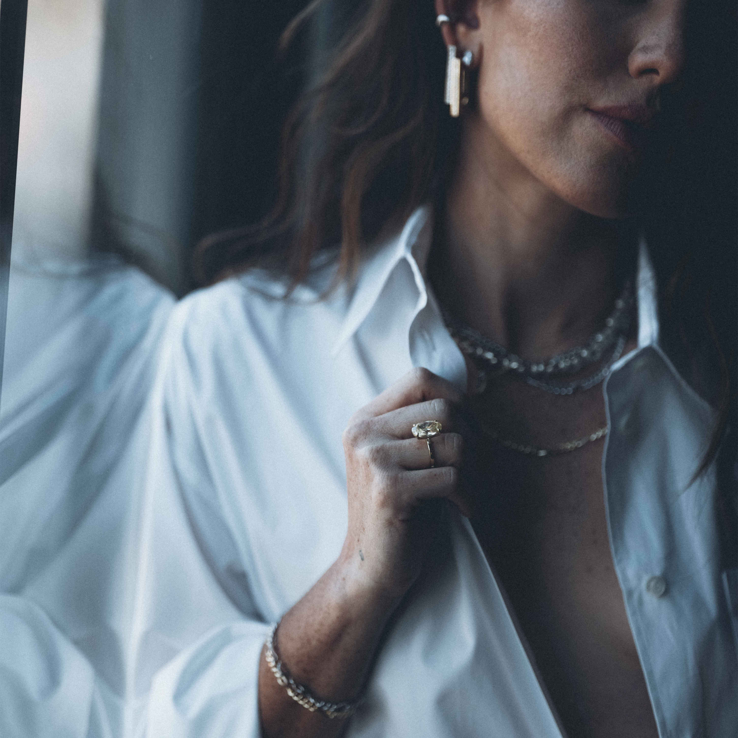 SIMONE – Yellow Diamond Simulant Ring
