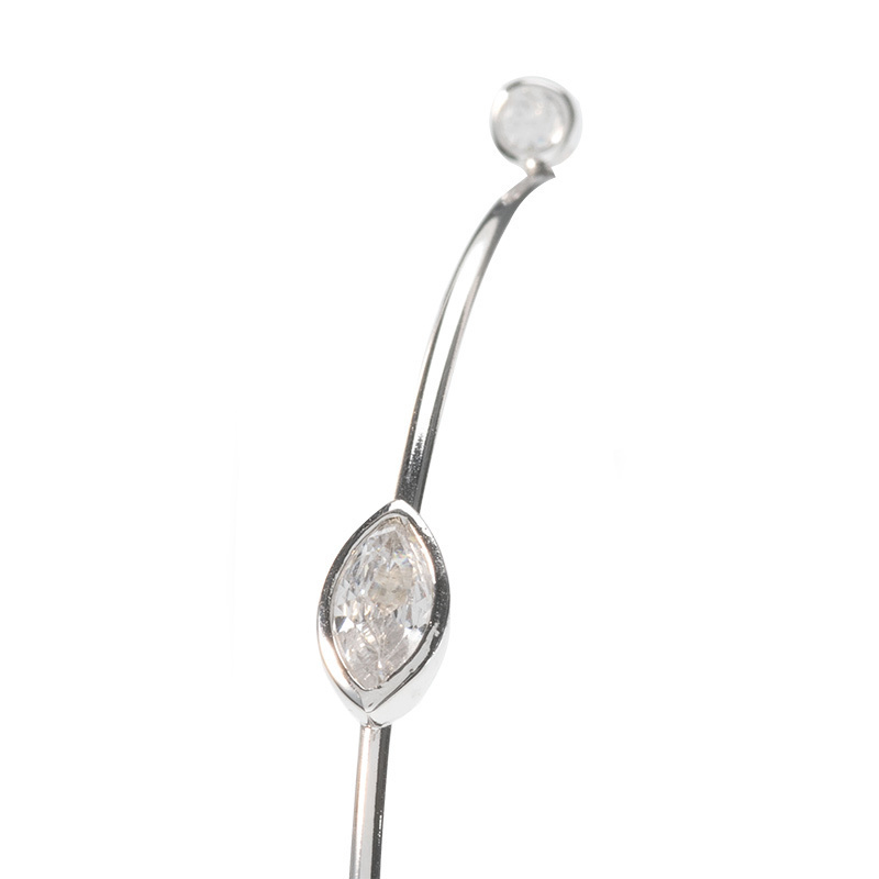 Jen - Slender Marquise Hoops