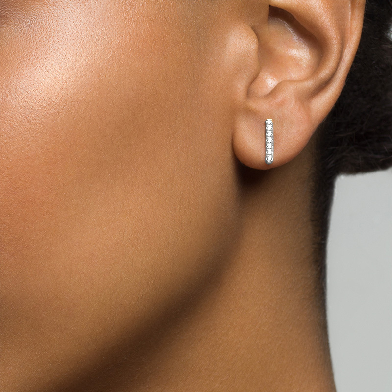 CLAIRE - Pave Stick Studs (FINAL SALE)