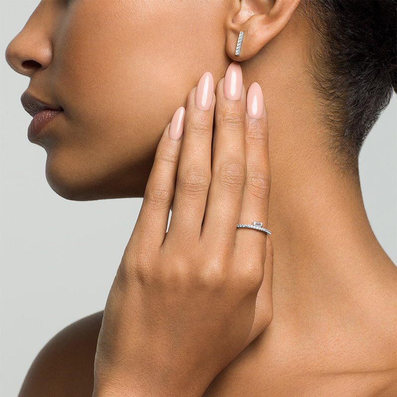 CLAIRE - Pave Stick Studs (FINAL SALE)