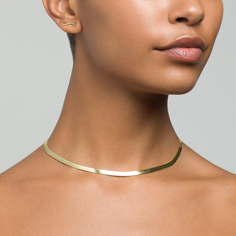 SOPHIA - Thick Herringbone Chain (SPECIAL)
