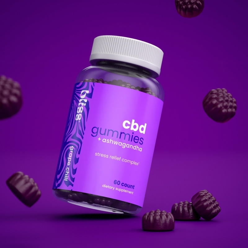 nutraMetrix Bliss&reg; CBD Gummies + Ashwagandha