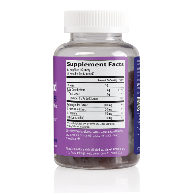 nutraMetrix Bliss&reg; CBD Gummies + Ashwagandha