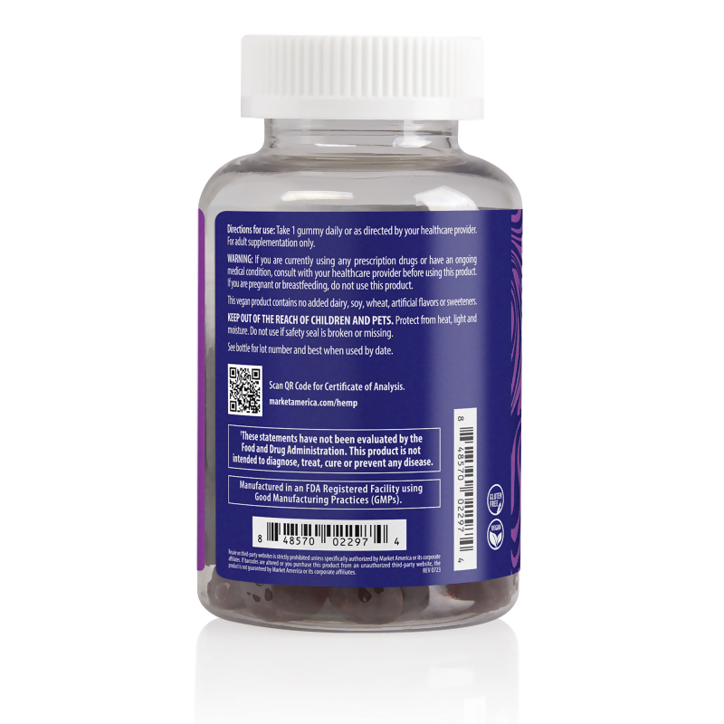 nutraMetrix Bliss&reg; CBD Gummies + Ashwagandha