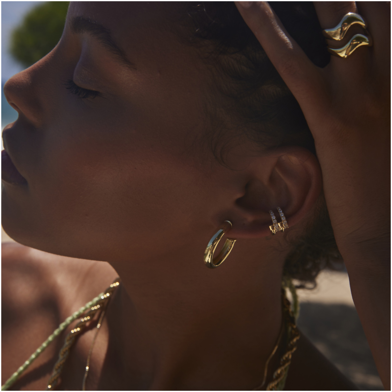 FOX – Modern Cage Ear Cuff