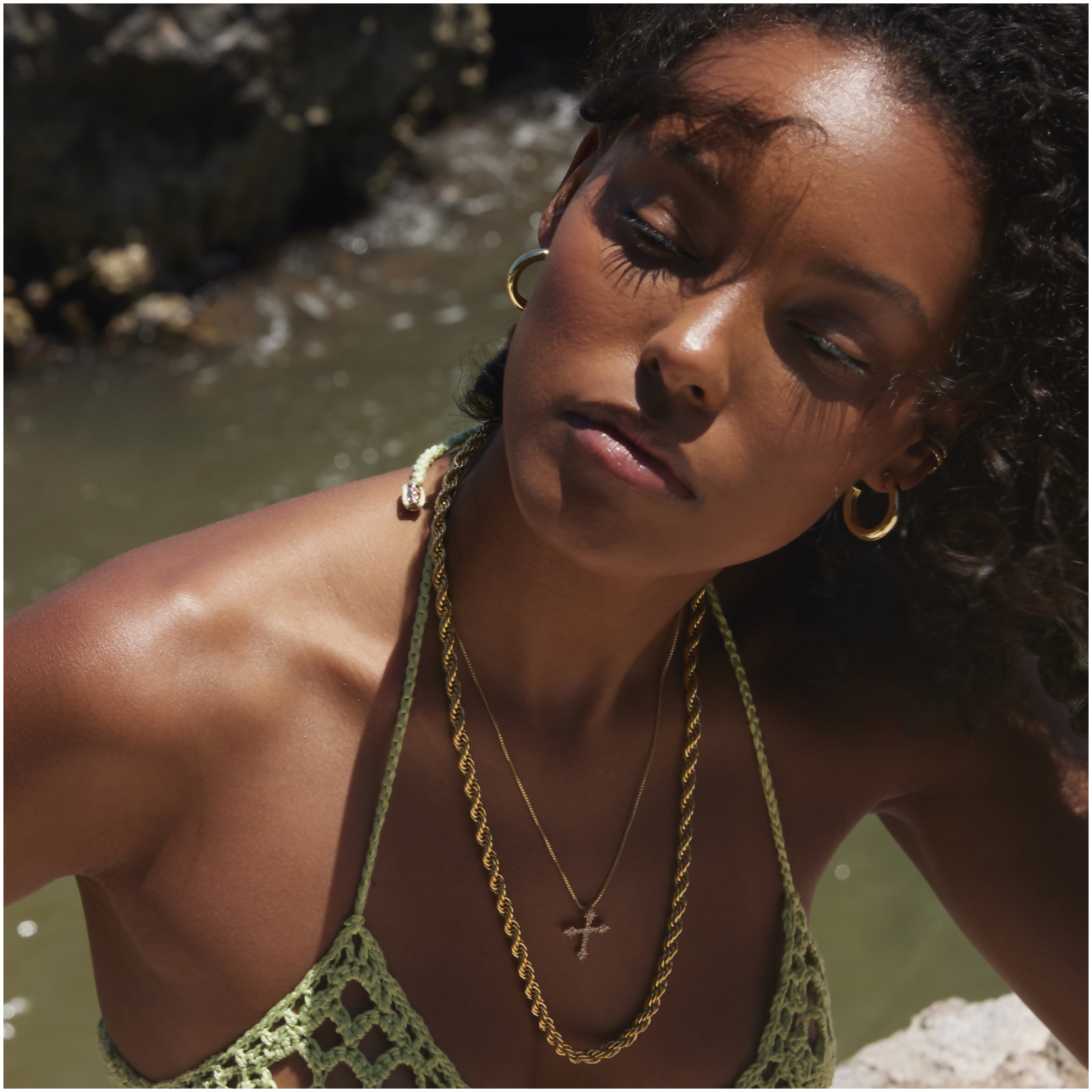 HELENA – Cross Necklace
