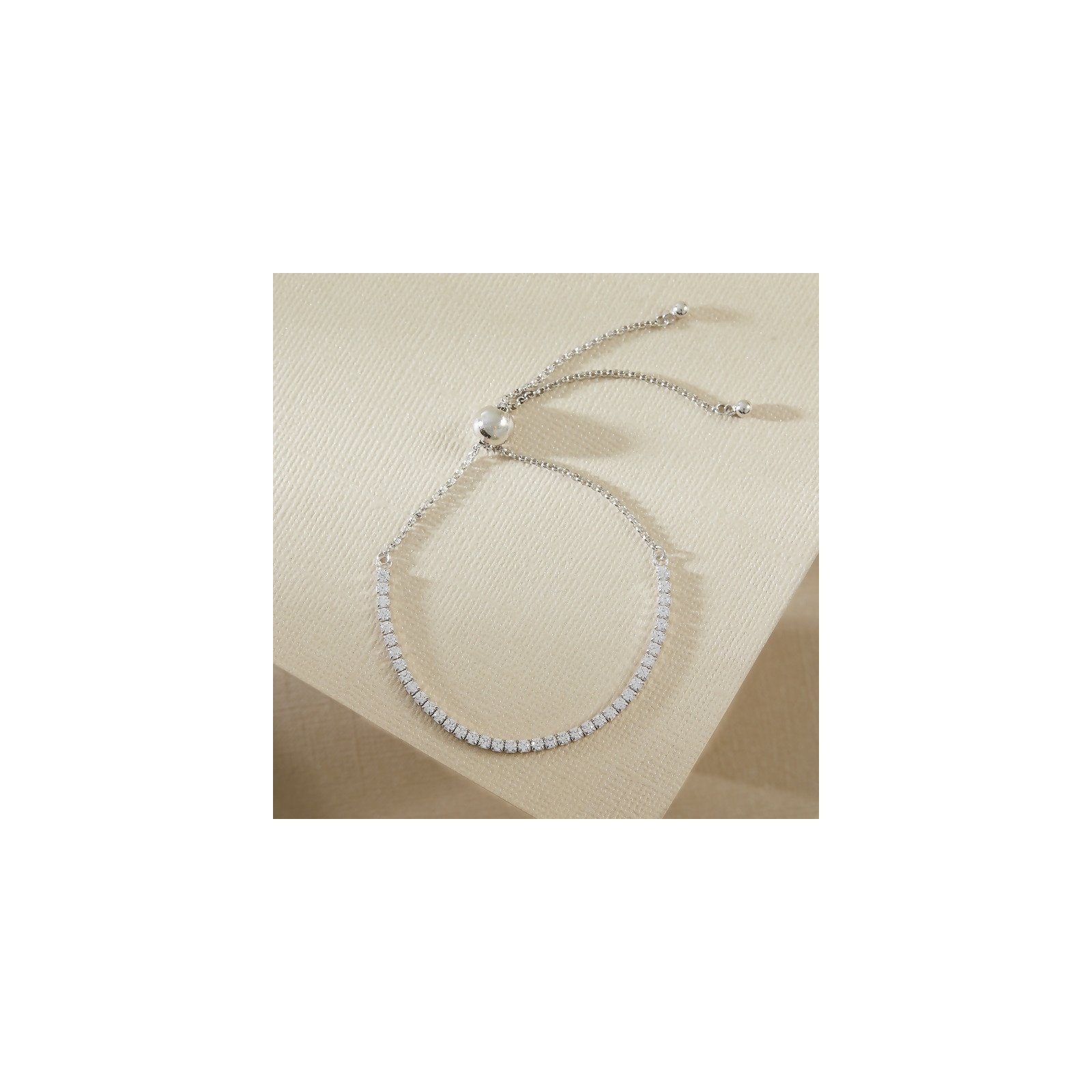 BRIA - Round Cut Tennis Bracelet