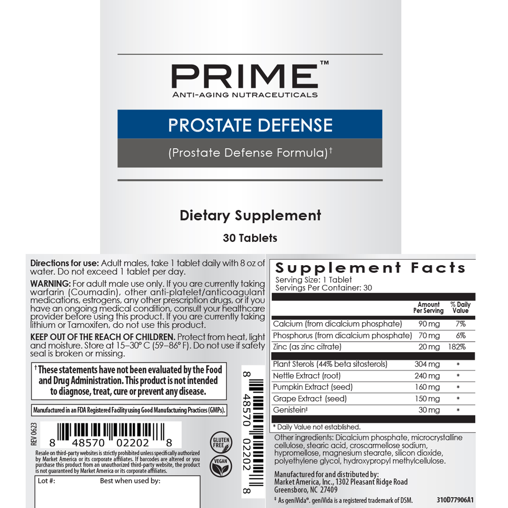 nutraMetrix® Prime™ Prostate Defense Formula