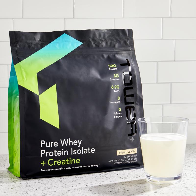 Tower+&trade; Pure Whey Protein Isolate + Creatine
