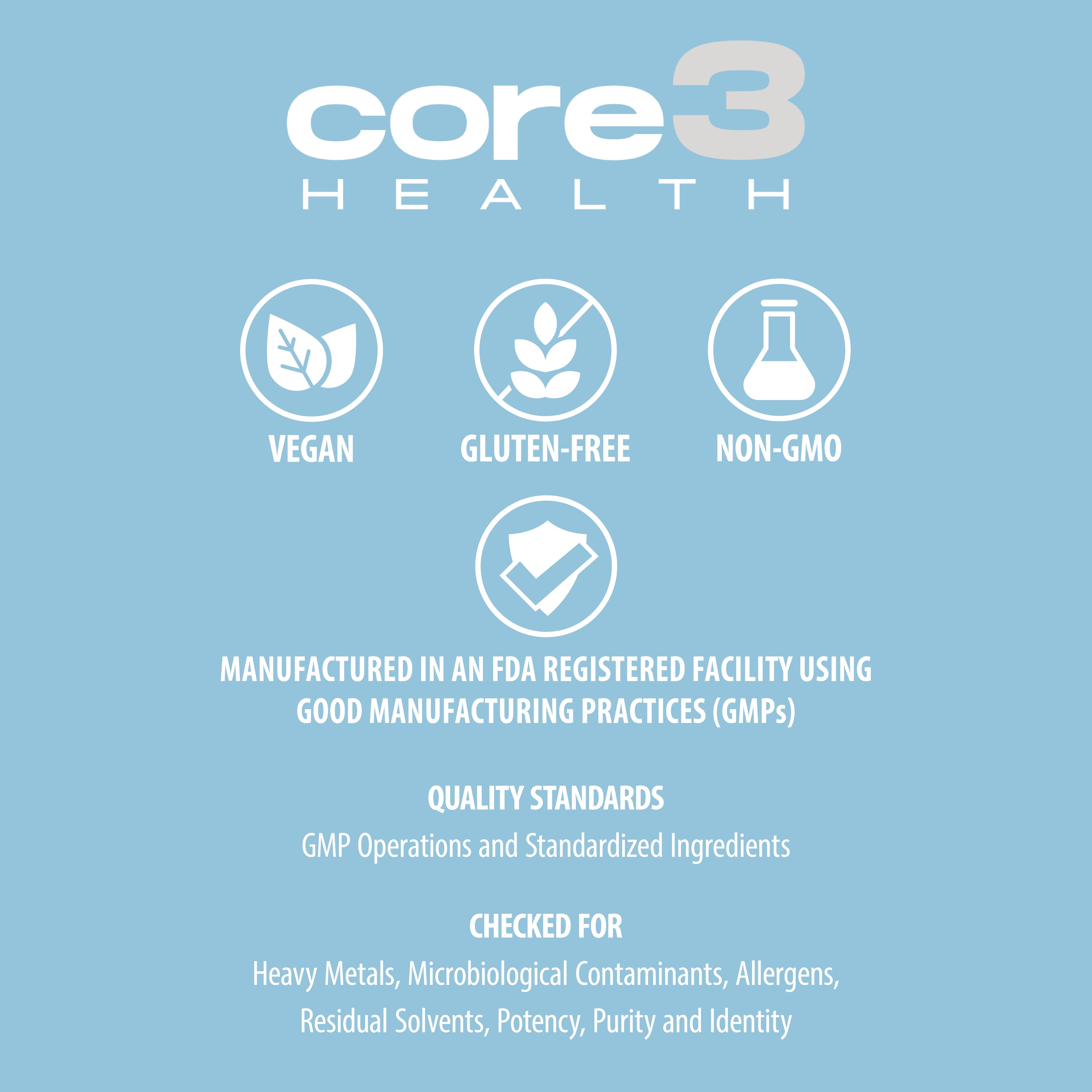 nutraMetrix® Core 3 Health