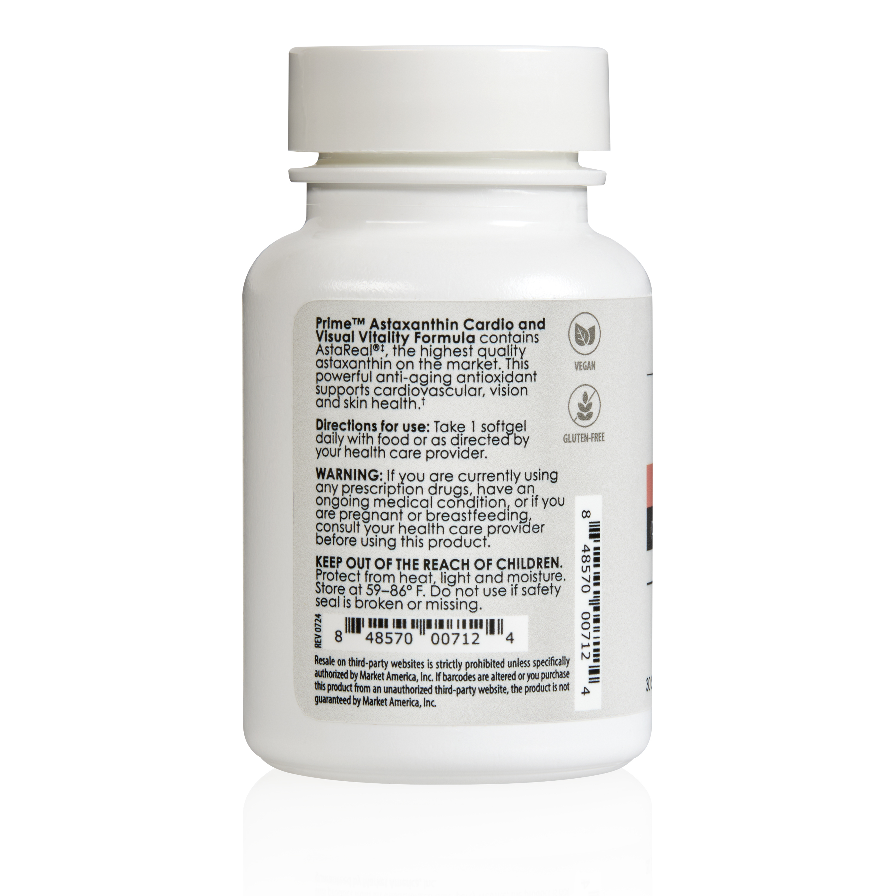 Prime™ Astaxanthin Cardio and Visual Vitality Formula