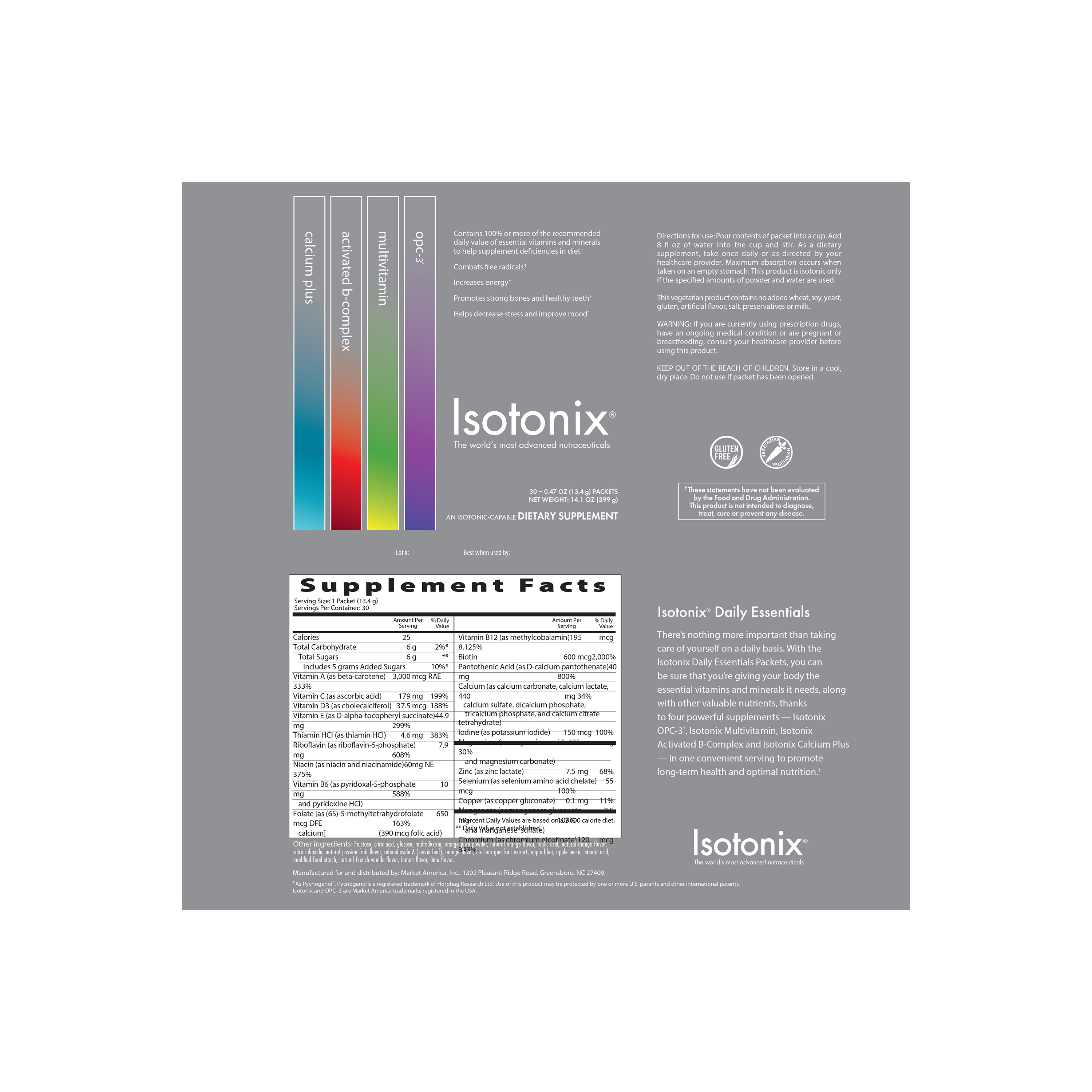 Isotonix® Daily Essentials Packets