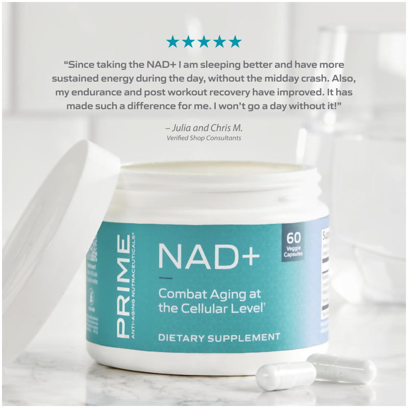 Prime Anti-Aging Nutraceuticals&reg; NAD+