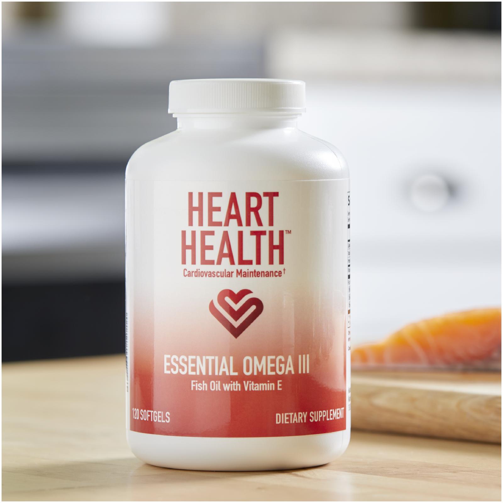 nutraMetrix® Heart Health™ Essential Omega III Fish Oil with Vitamin E