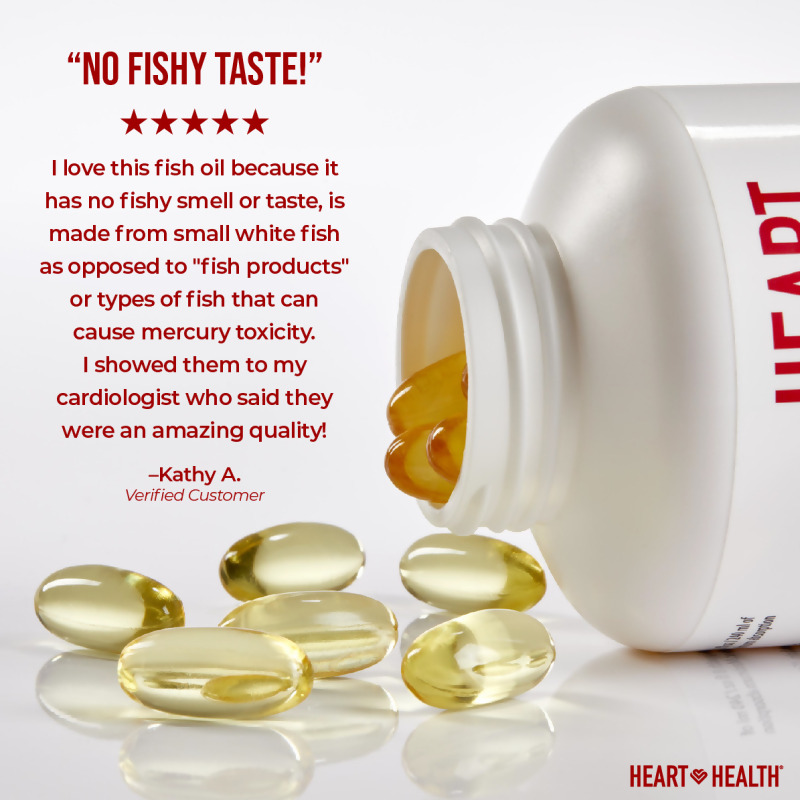 nutraMetrix&reg; Heart Health&trade; Essential Omega III Fish Oil with Vitamin E