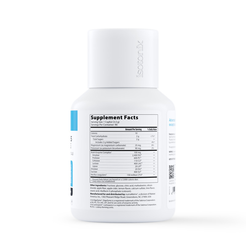 nutraMetrix Isotonix&reg; Digestive Enzymes with Probiotics
