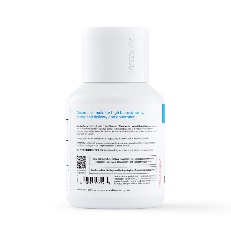 nutraMetrix Isotonix&reg; Digestive Enzymes with Probiotics