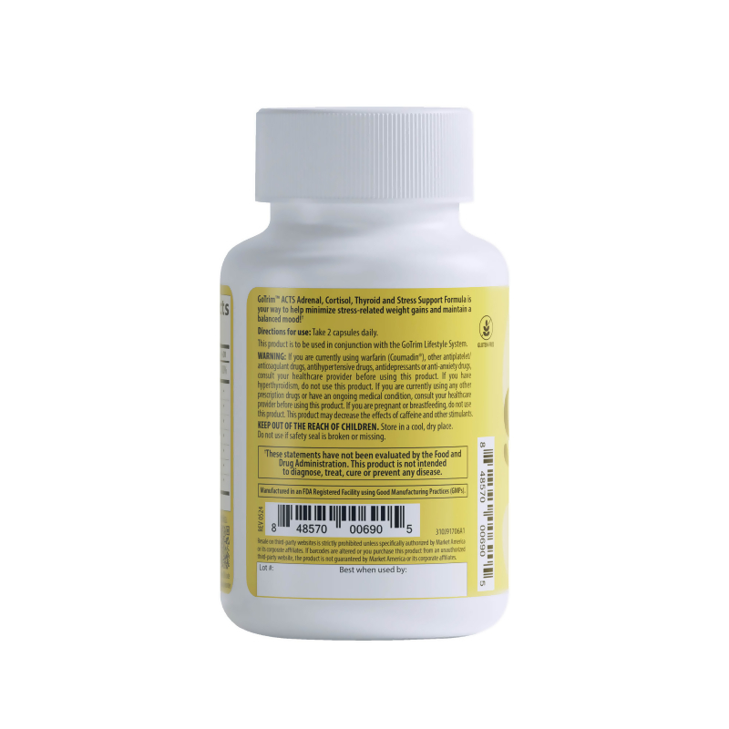 nutraMetrix GoTrim&reg; ACTS Adrenal, Cortisol, Thyroid & Stress Support Formula