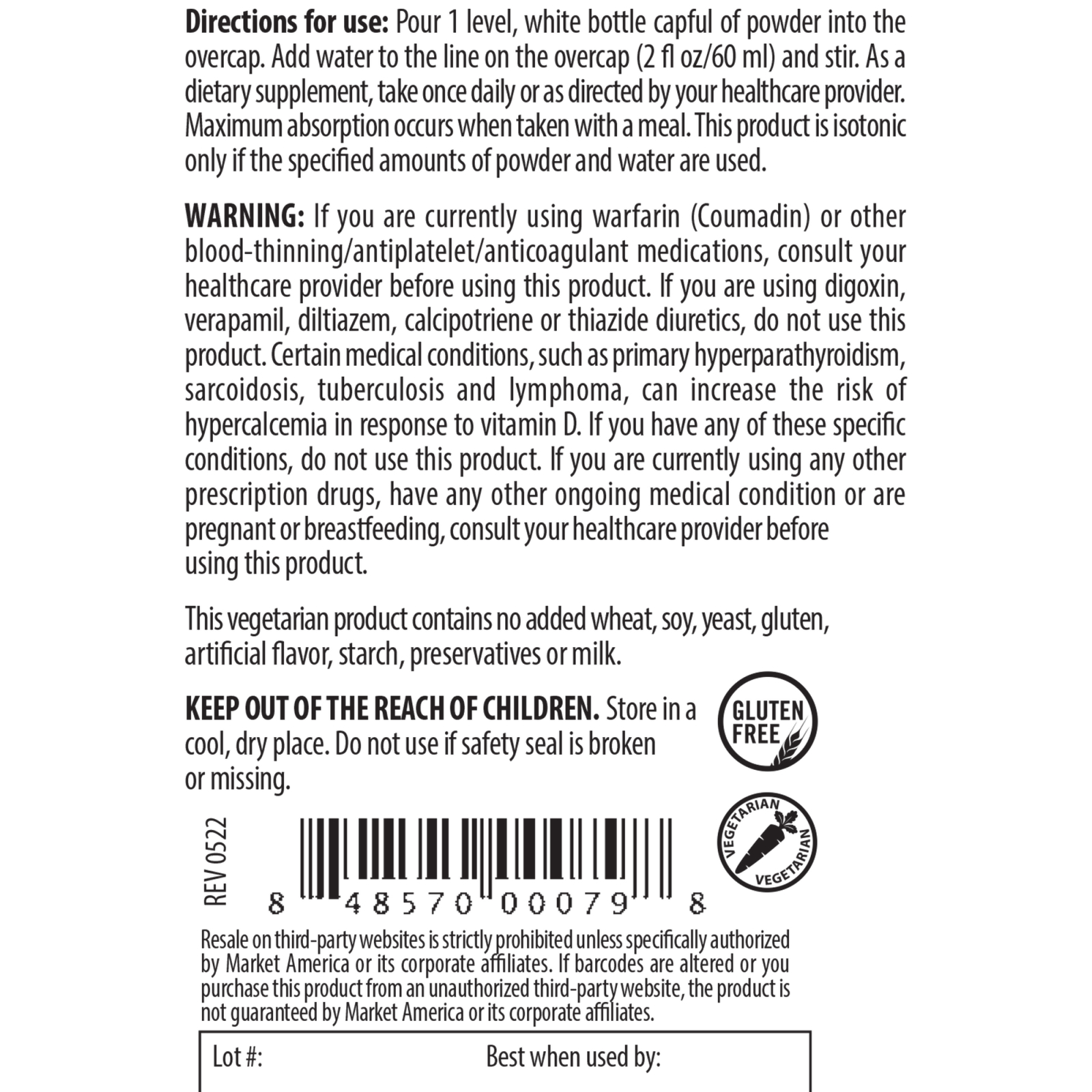 nutraMetrix Isotonix® Vitamin D with K2