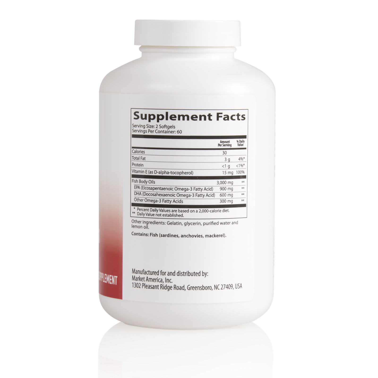 nutraMetrix® Heart Health™ Essential Omega III Fish Oil with Vitamin E