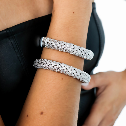 VALENTINA – Woven Cuff Bracelet