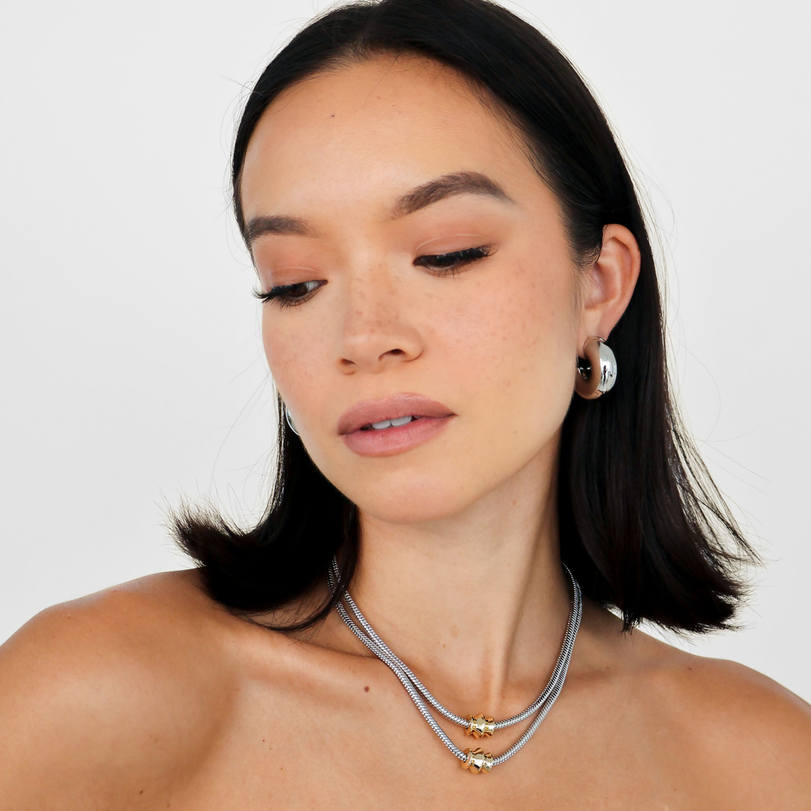 KENDALL – Snake Slide Chain Necklace