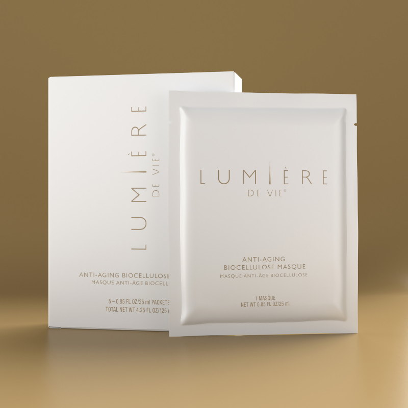 nutraMetrix Lumière de Vie&reg; Anti-Aging Biocellulose Masque