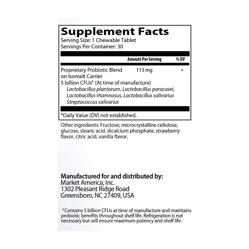 nutraMetrix DNA Miracles&reg; Chewable Probiotics