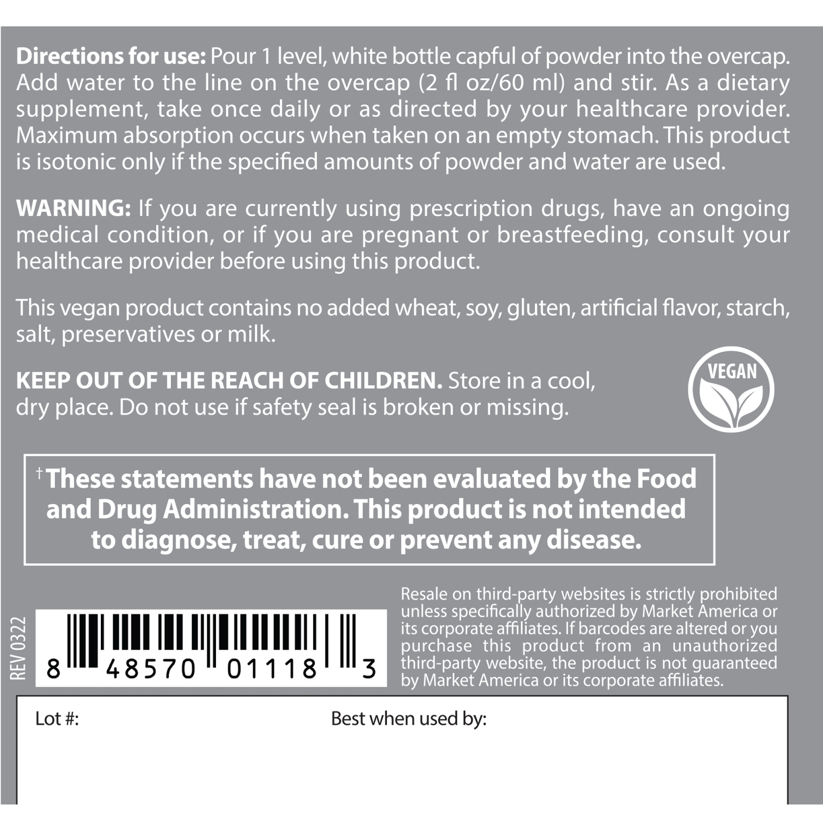 nutraMetrix Isotonix® Immune