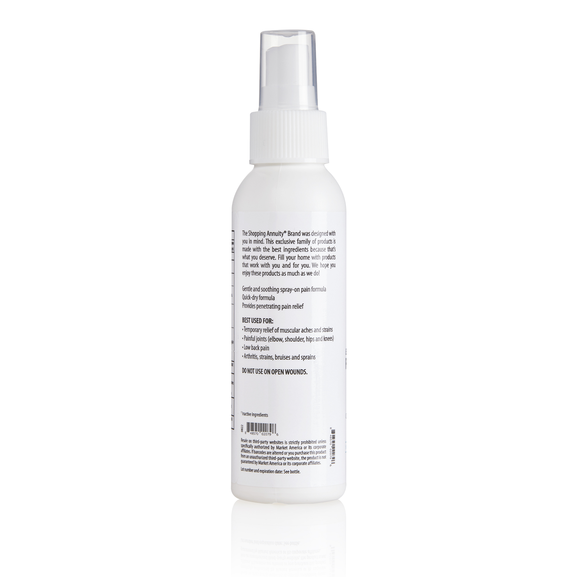 Shopping Annuity® Brand Premium Extra Strength Pain Relief Spray