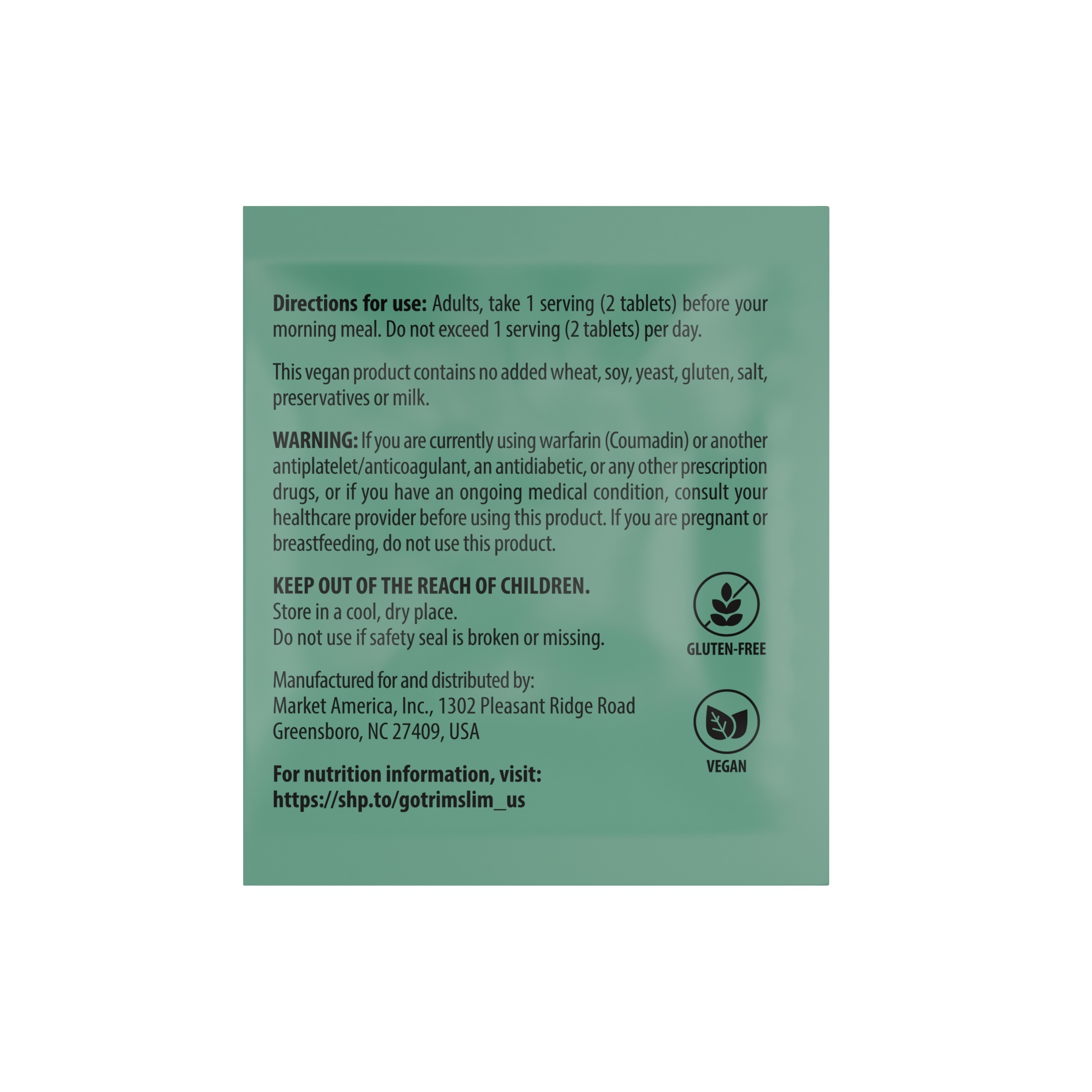 nutraMetrix® GoTrim® Slim Packets