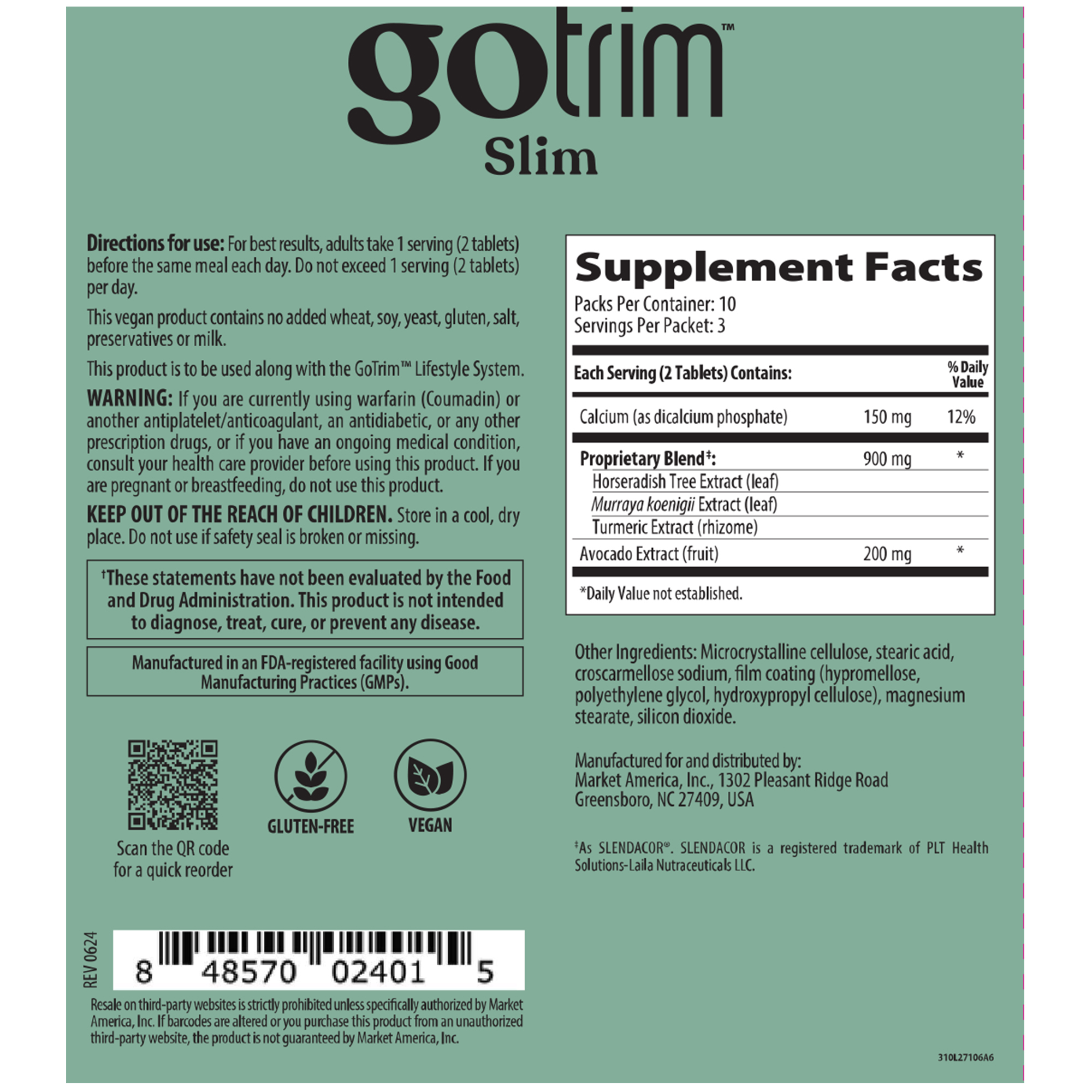 nutraMetrix® GoTrim® Slim Packets