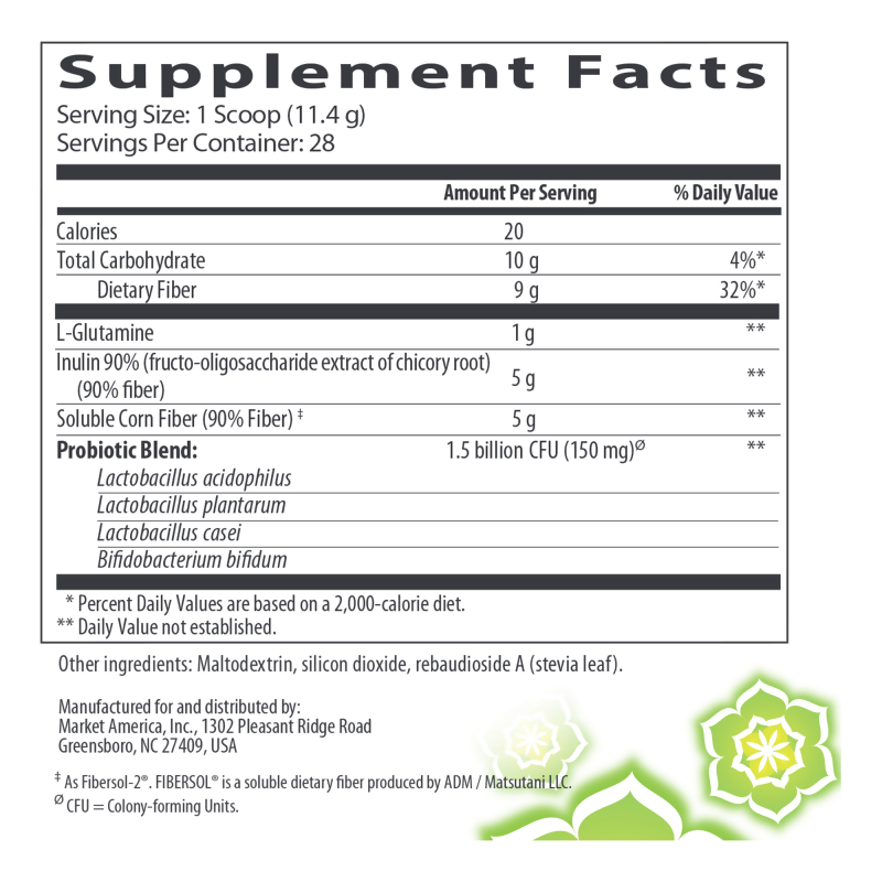 NutriClean&reg; Advanced Fiber Powder with Stevia