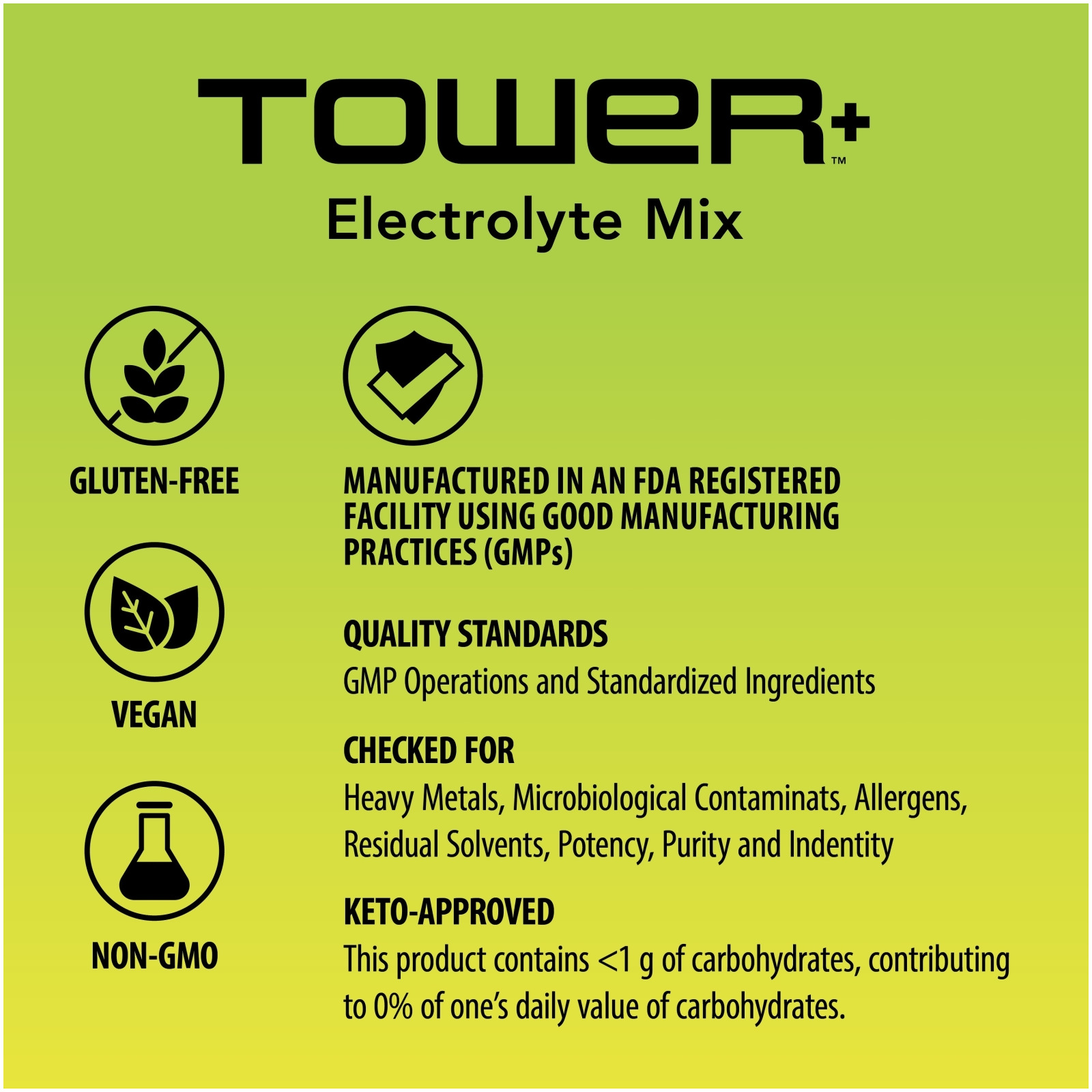 nutraMetrix® Tower+™ Electrolyte Mix