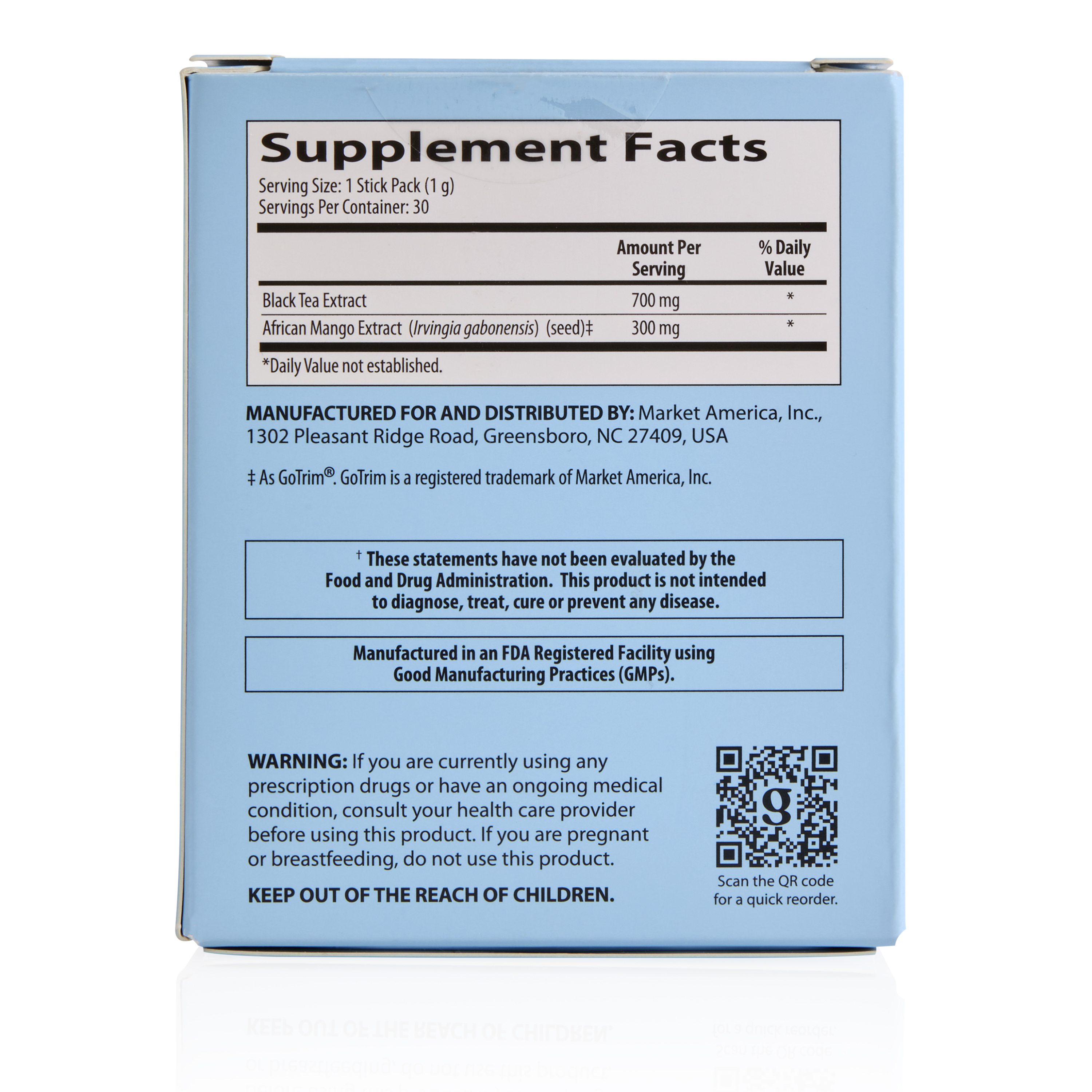 nutraMetrix GoTrim® Tea