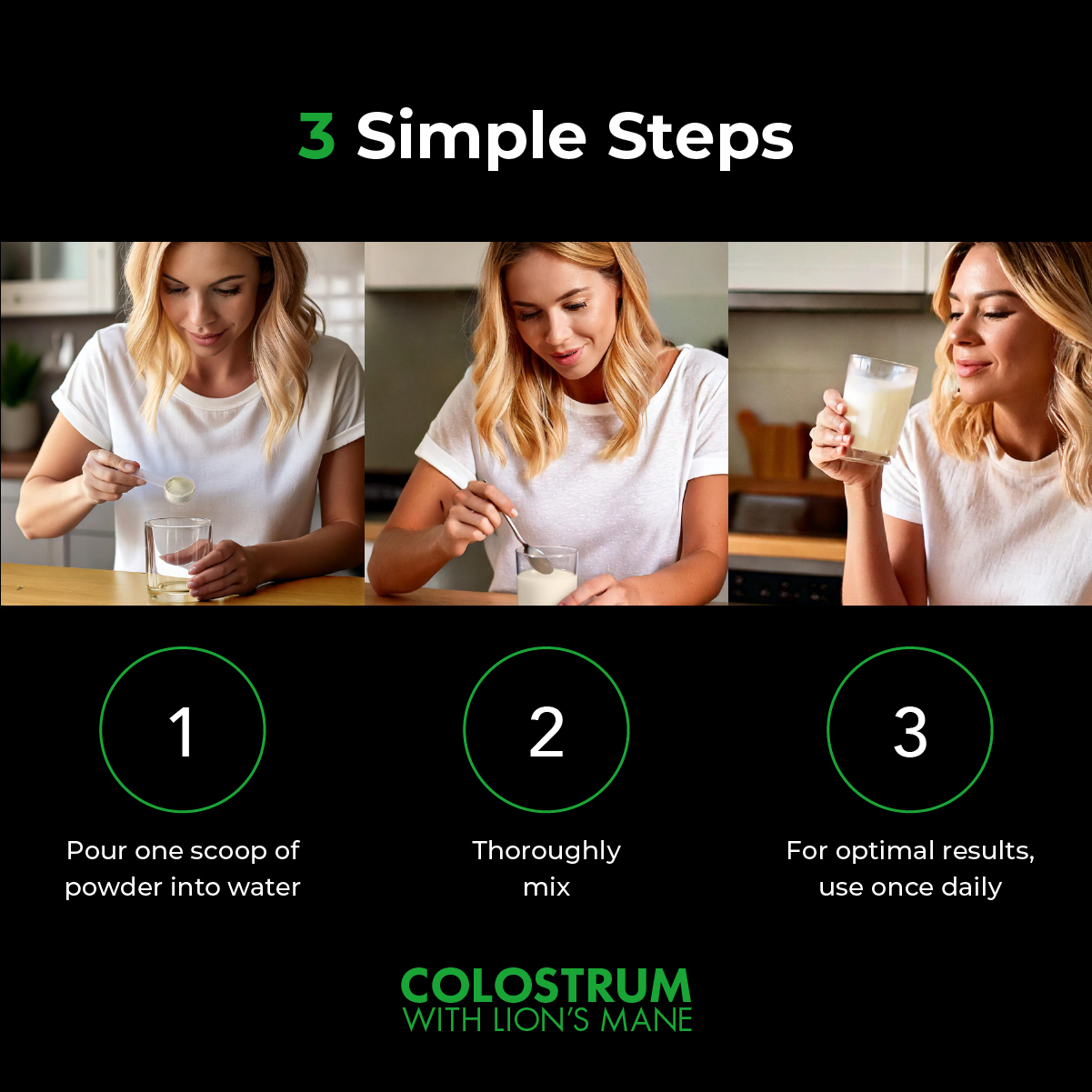 Prime™ Colostrum with Lion's Mane
