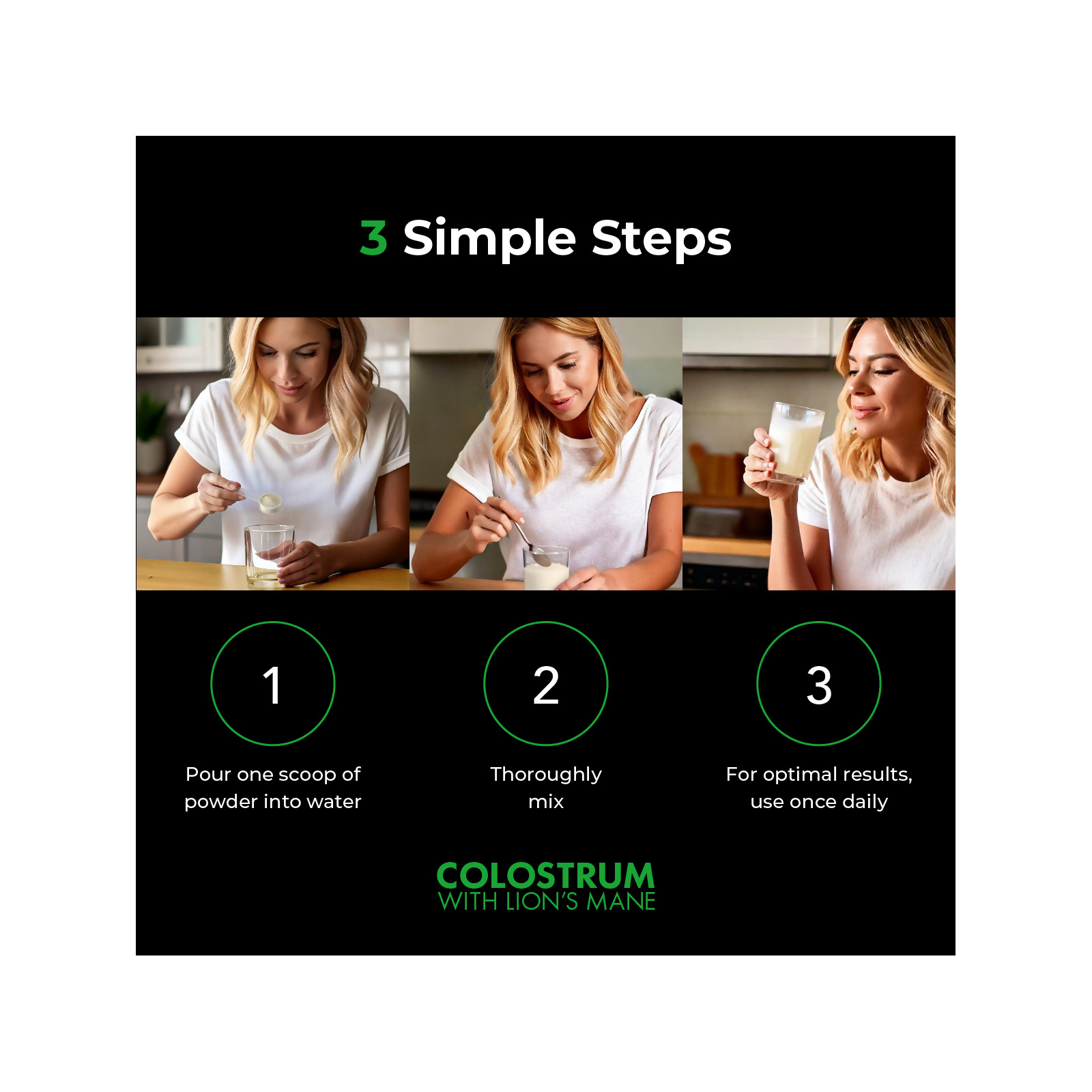 nutraMetrix® Prime Colostrum with Lion’s Mane