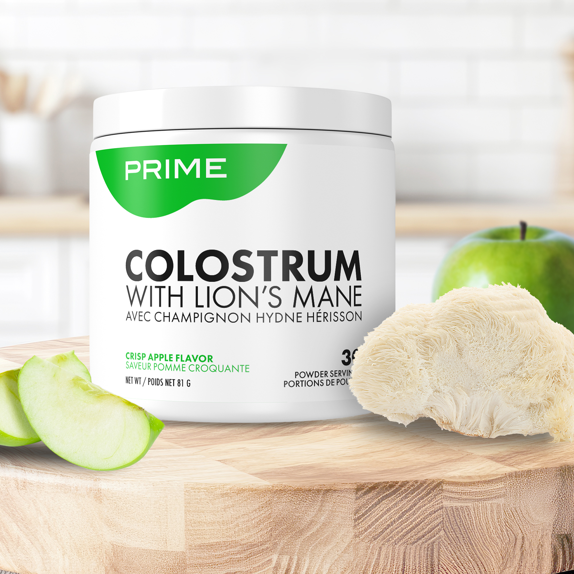 nutraMetrix® Prime Colostrum with Lion’s Mane