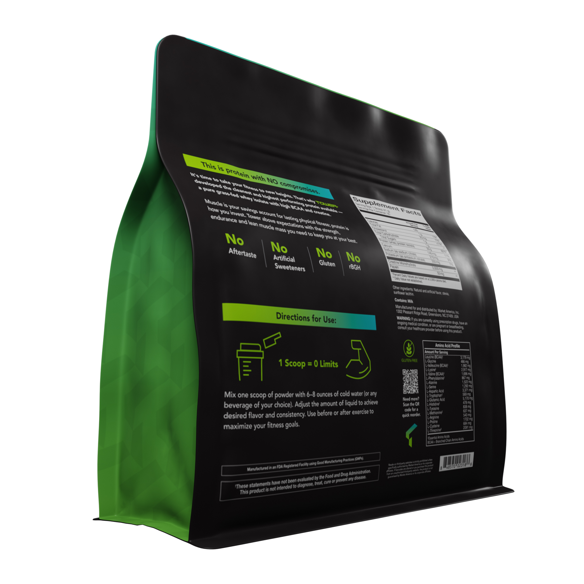Tower+™ Pure Whey Protein Isolate + Creatine