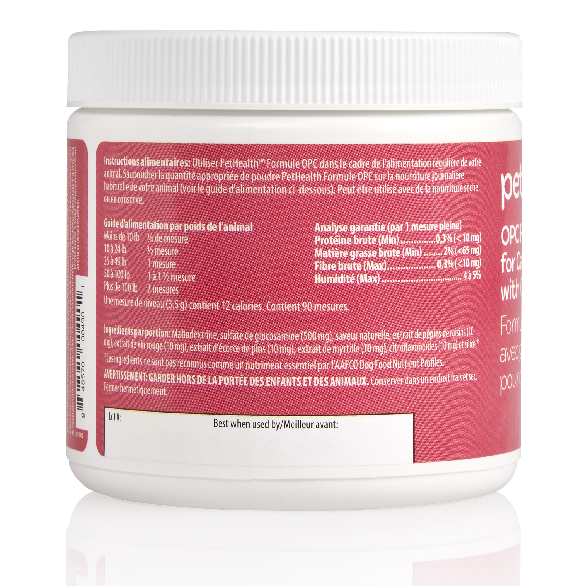 nutraMetrix® Pet Health OPC Formula for Cats & Dogs with Glucosamine