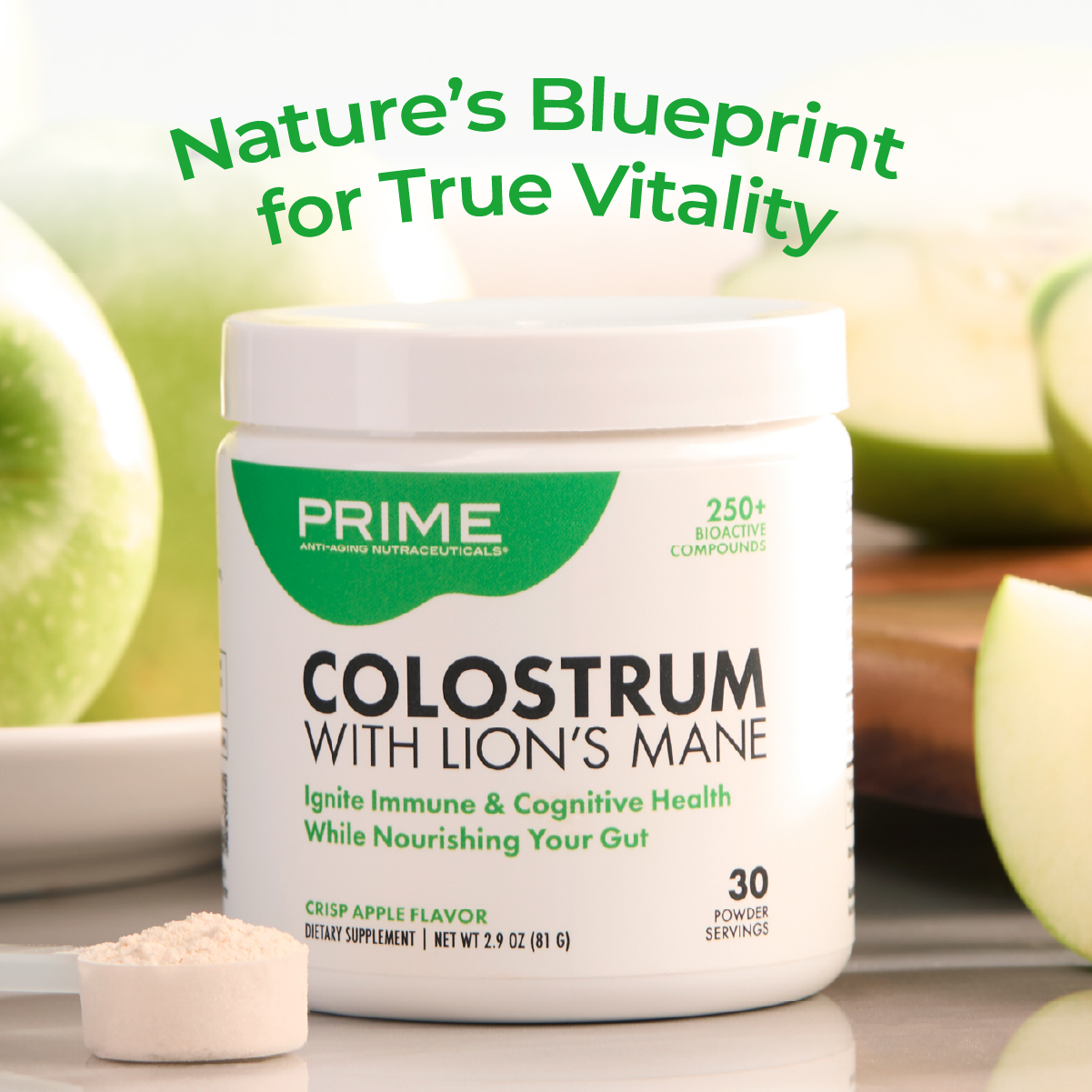 Prime™ Colostrum with Lion's Mane