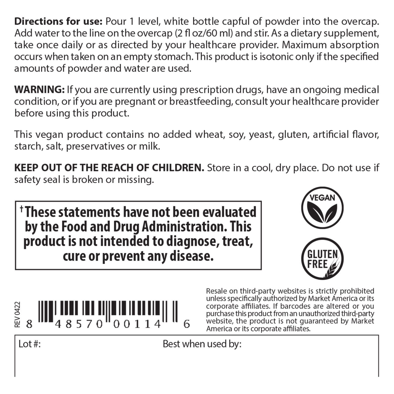 nutraMetrix Isotonix® Activated B-Complex